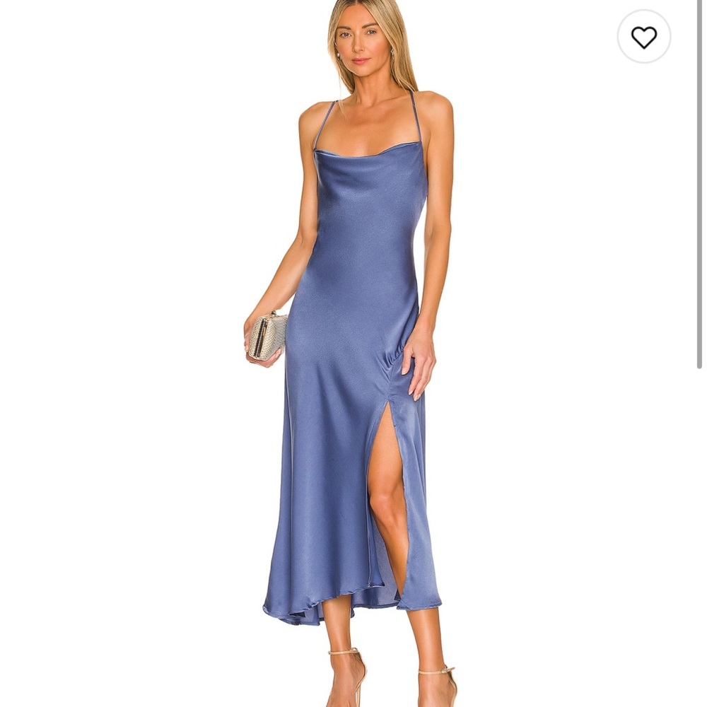 ASTR the Label Gaia Dress in Denim